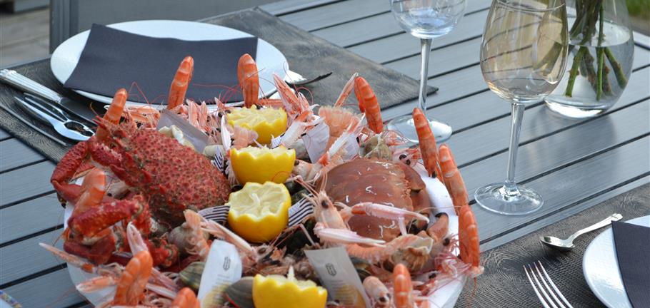 Example of seafood platter